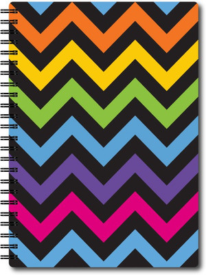 

Nourish A4 Notebook(A4 Size RULED Pages Colourful Graphic Diary, Multicolor)