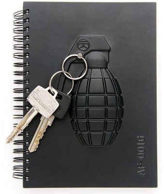 Cool Trends A5 Note Pad(Grenade, Black)
