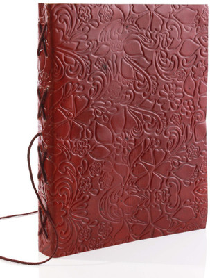 

Store Indya A5 Diary(Handcrafted Gift Set, Brown)