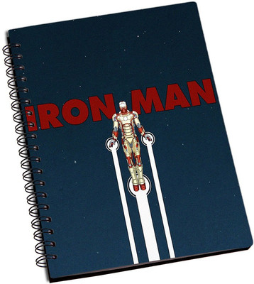 

Rangeele Inkers A5 Notebook(ironman Flying Minimal, Multicolor)