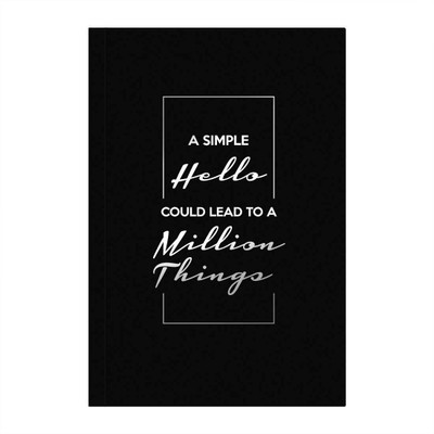 

Artangle A5 Notebook(A5 Notebook, Black)