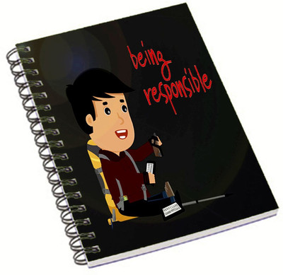 

Shopmania A5 Notebook(DESIGNER NOTEBOOK, Multicolor)