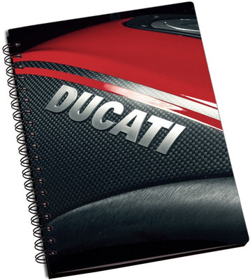 

Rangeele Inkers A5 Notebook(Ducati Bike, Multicolor)