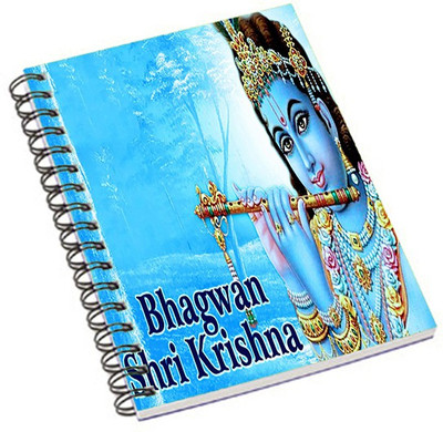 

Shopmania A5 Notebook(Bhagwan krishna, Multicolor)