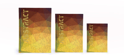 

Tiara Diaries B5 Notebook(2016-2017 Designer LA Kaarta ABSTRACT (Set of 3), Mix Color, Pack of 3)