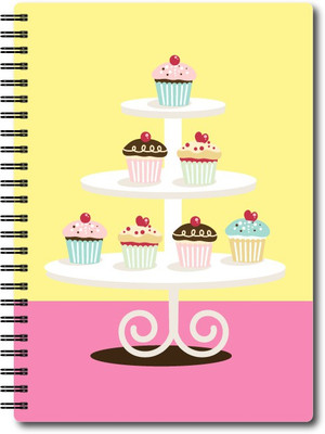 

Nourish A6 Notebook(A6 Size Plain Pages Colourful Graphic Diary, Multicolor)