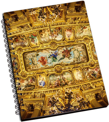 

Rangeele Inkers A5 Notebook(Beautiful Architecture, Multicolor)