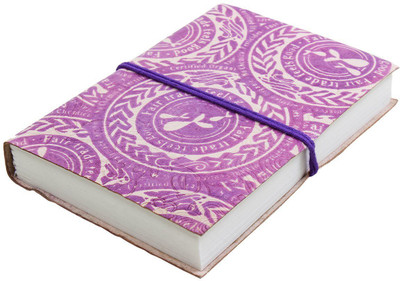 

Store Indya Book-size Diary(Leather, Purple)