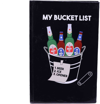 

The Crazy Me A5 Diary(My Bucket List, Multicolor)