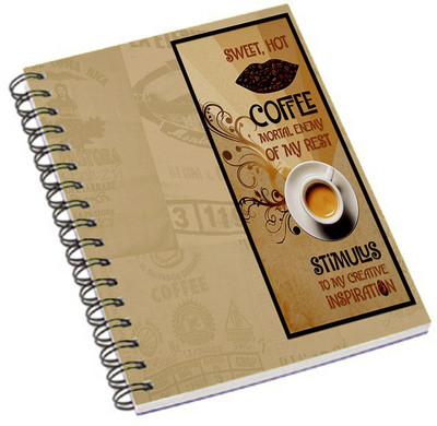 

Shopmania A5 Notebook(DESIGNER PRINTED NOTEBOOK, Multicolor)
