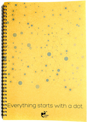 

Thinkpot A4 Notebook(Recycled Handmade, Multicolor)
