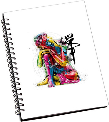 

Rangeele Inkers A5 Notebook(Gautam Buddha, Multicolor)
