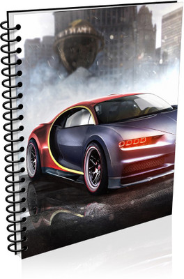 

VenTechno A5 Diary(Car A5 - Diary (Spiral Bound), Multicolor)