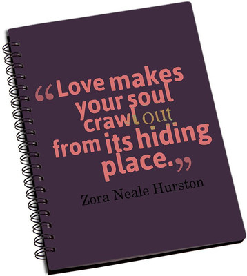 

Rangeele Inkers A5 Notebook(Love Makes Your Soul crawl Out, Multicolor)