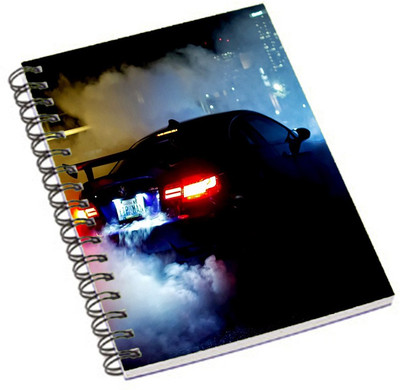 

Shopmania A5 Notebook(DESIGNER PRINTED NOTEBOOK, Multicolor)