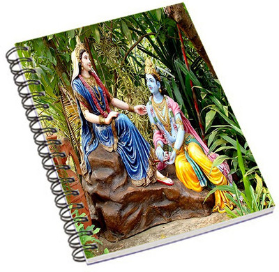 

Shopmania A5 Notebook(Krishna Yashoda, Multicolor)