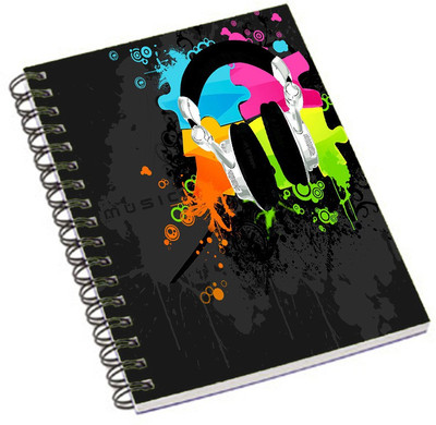 

Shopmania A5 Notebook(DESIGNER PRINTED NOTEBOOK, Multicolor)