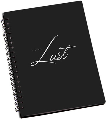 

Rangeele Inkers A5 Notebook(Design Is Lust, Multicolor)