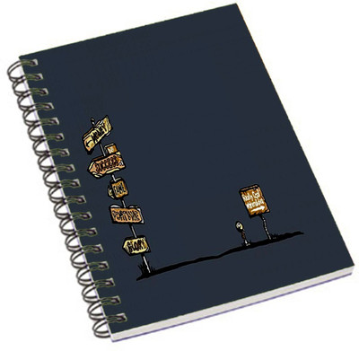 

Shopmania A5 Notebook(Designer-NB-244, Multicolor)