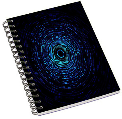 

Shopmania A5 Notebook(DESIGNER PRINTED NOTEBOOK, Multicolor)