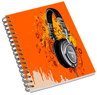 

Shopmania A5 Notebook(DESIGNER PRINTED NOTEBOOK, Multicolor)