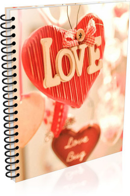 

VenTechno A5 Diary(Valentine Special A5 - Diary (Spiral Bound), Multicolor)