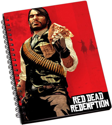 

Rangeele Inkers A5 Notebook(Red Dead Redemption Wanted, Multicolor)