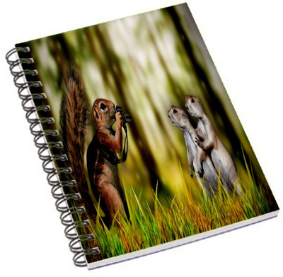 

Shopmania A5 Notebook(Designer-NB-436, Multicolor)
