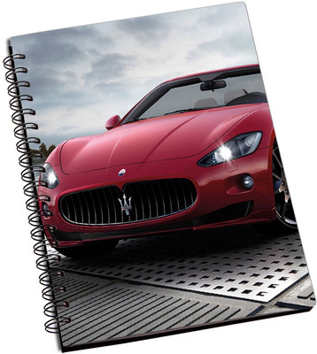 

Rangeele Inkers A5 Notebook(Maserati Gran Cabrio, Multicolor)