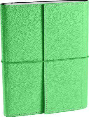 

Eco-Leatherette A5 Journal(Handcrafted A5 Journal, Bright green)