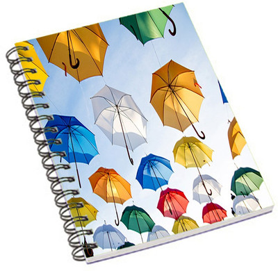

Shopmania A5 Notebook(DESIGNER PRINTED NOTEBOOK, Multicolor)