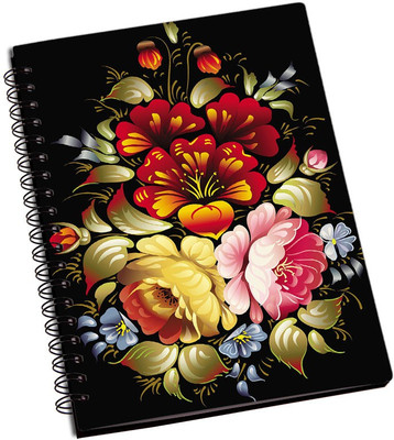 

Rangeele Inkers A5 Notebook(Beautiful Flower Painting, Multicolor)