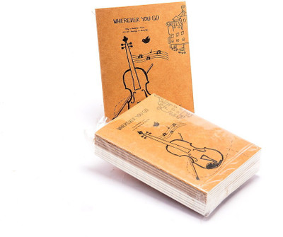 

Enwraps Pocket-size Note Pad(Doodle Wherever You Go, Multicolor, Pack of 10)
