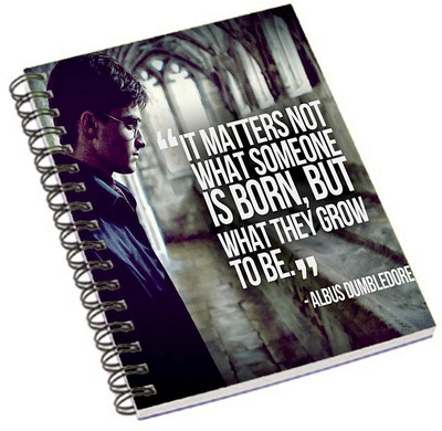 

Shopmania A5 Notebook(DESIGNER PRINTED NOTEBOOK, Multicolor)