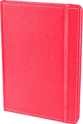 

Eco-Leatherette A5 Diary(Handcrafted, Dark Pink)
