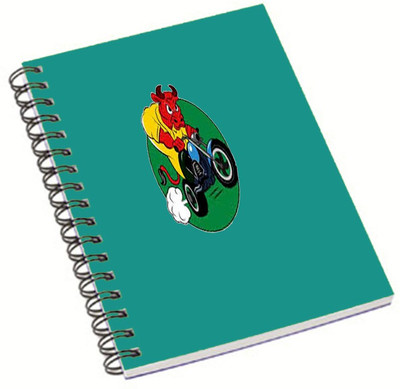 

Shopmania A5 Notebook(DESIGNER NOTEBOOK, Multicolor)
