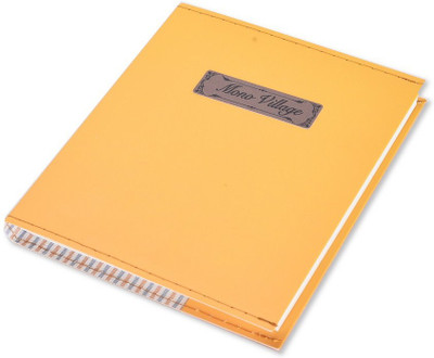 

Enwraps Regular Notebook(EG Series - Mono Village - YL, Yellow)