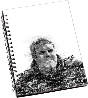 

Rangeele Inkers A5 Notebook(Game Of Thrones Hodor Typography, Multicolor)