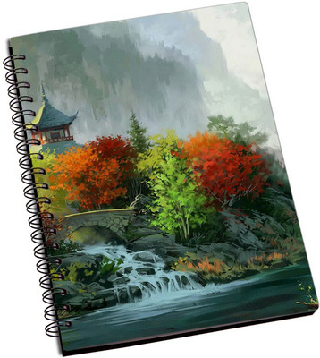

Rangeele Inkers A5 Notebook(Japanese Paintings, Multicolor)