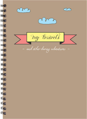 

Paper Plane Design A4 Notebook(Paper Plane Design, Multicolor)
