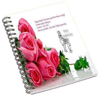 

Shopmania A5 Notebook(Designer-NB-406, Multicolor)