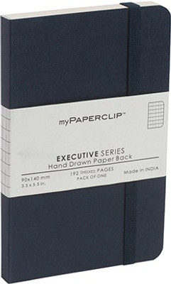 

Mypaperclip Mini Notebook(Executive, Black)