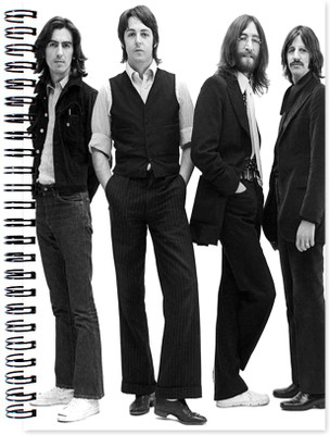 

VenTechno A5 Diary(The Beatles Wirebound Ruled Paper Sheets Personal and Office Stationary Notebooks Diary, Multicolor)