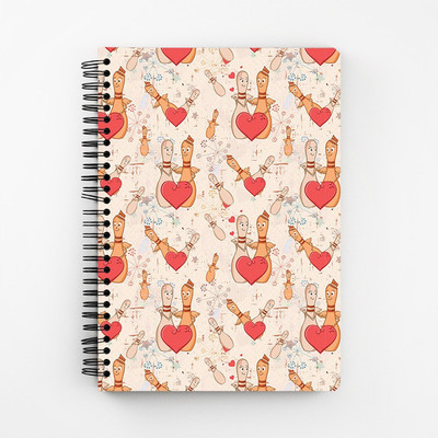 

RAYITE A5 Diary(Love Pins, Multicolor)
