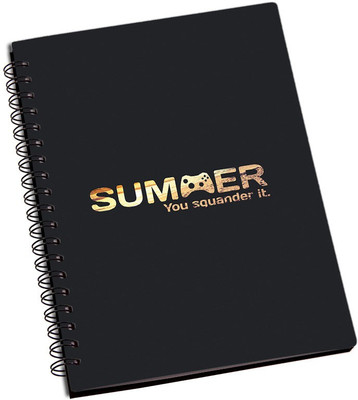 

Rangeele Inkers A5 Notebook(Summer Gamer, Multicolor)