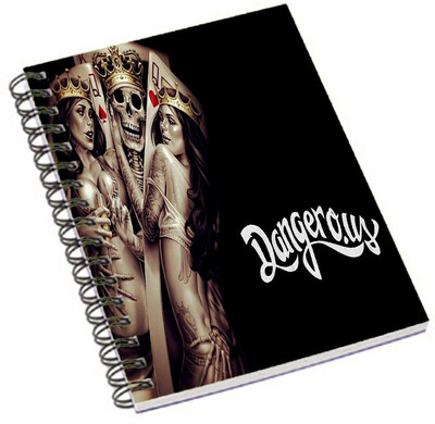 

Shopmania A5 Notebook(DESIGNER PRINTED NOTEBOOK, Multicolor)