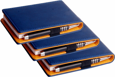 

Sukeshcraft Pocket-size Notebook(Np three, Blue, Pack of 3)