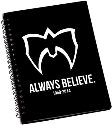 

Rangeele Inkers A5 Notebook(Always Believe Ultimate Warrior, Multicolor)