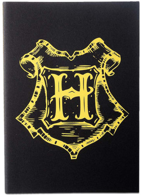 

Silly Punter A5 Notebook(Hogwarts School Of Witchcraft And Wizardry, Black, Yellow)