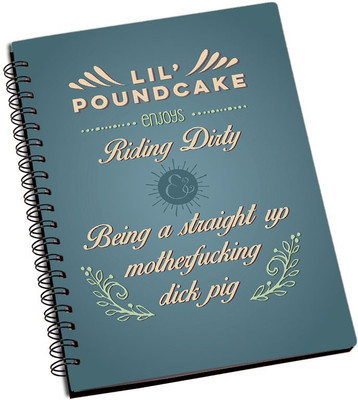 

Rangeele Inkers A5 Notebook(Ride Dirty, Multicolor)